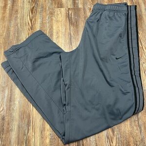 Vintage Y2K Nike gray snap track pants